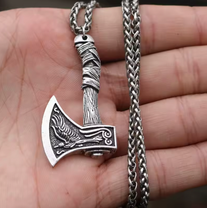 Fenrir axe necklace